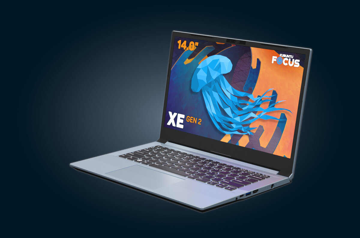    Linux-ноутбук Kubuntu Focus XE Gen 2 с мощным железом поступил в продажу