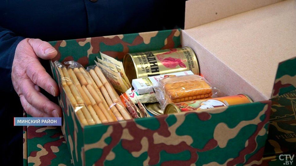     Вот что входит в сухпаек белорусского военного. Фото: ctv.by