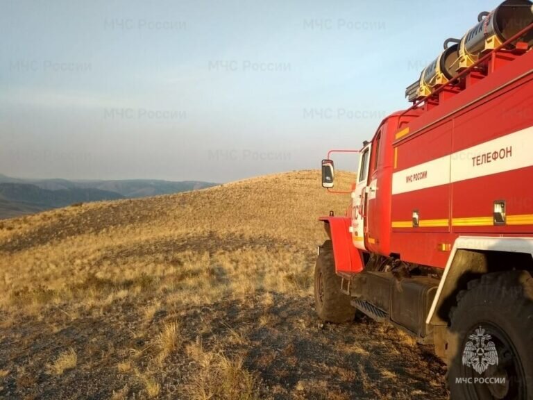    В Оренбургской области зарегистрирован первый степной пожар в 2023 году Марина Шарт