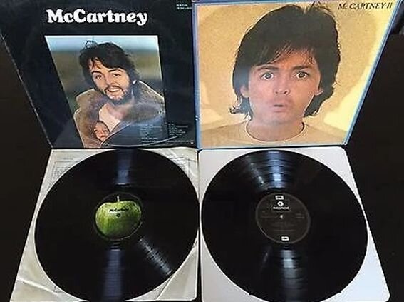 Два первых сольных альбома Пола Маккартни - "McCartney" (1970 г.) и "McCartney II" (1980 г.)