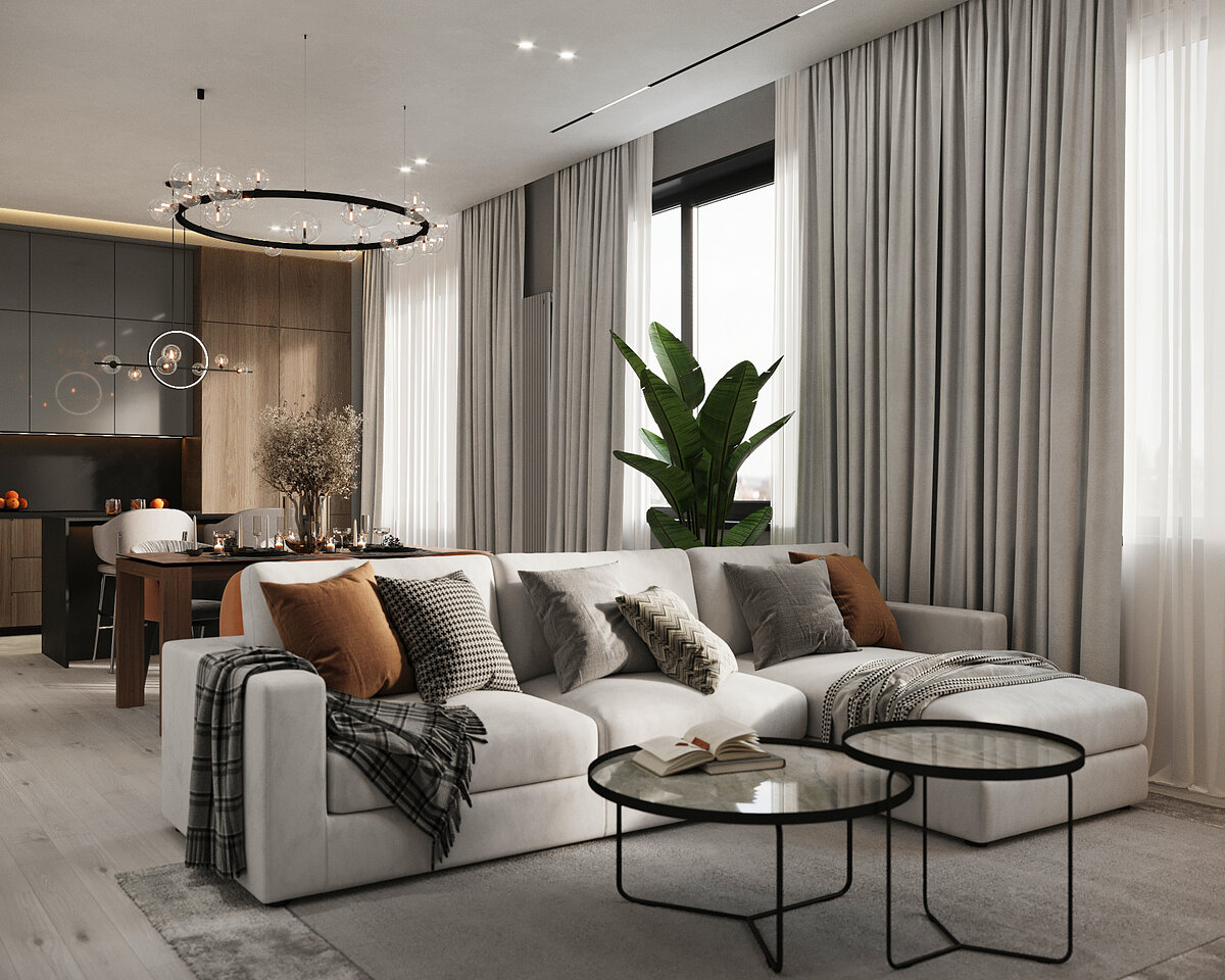 Кухня - гостиная