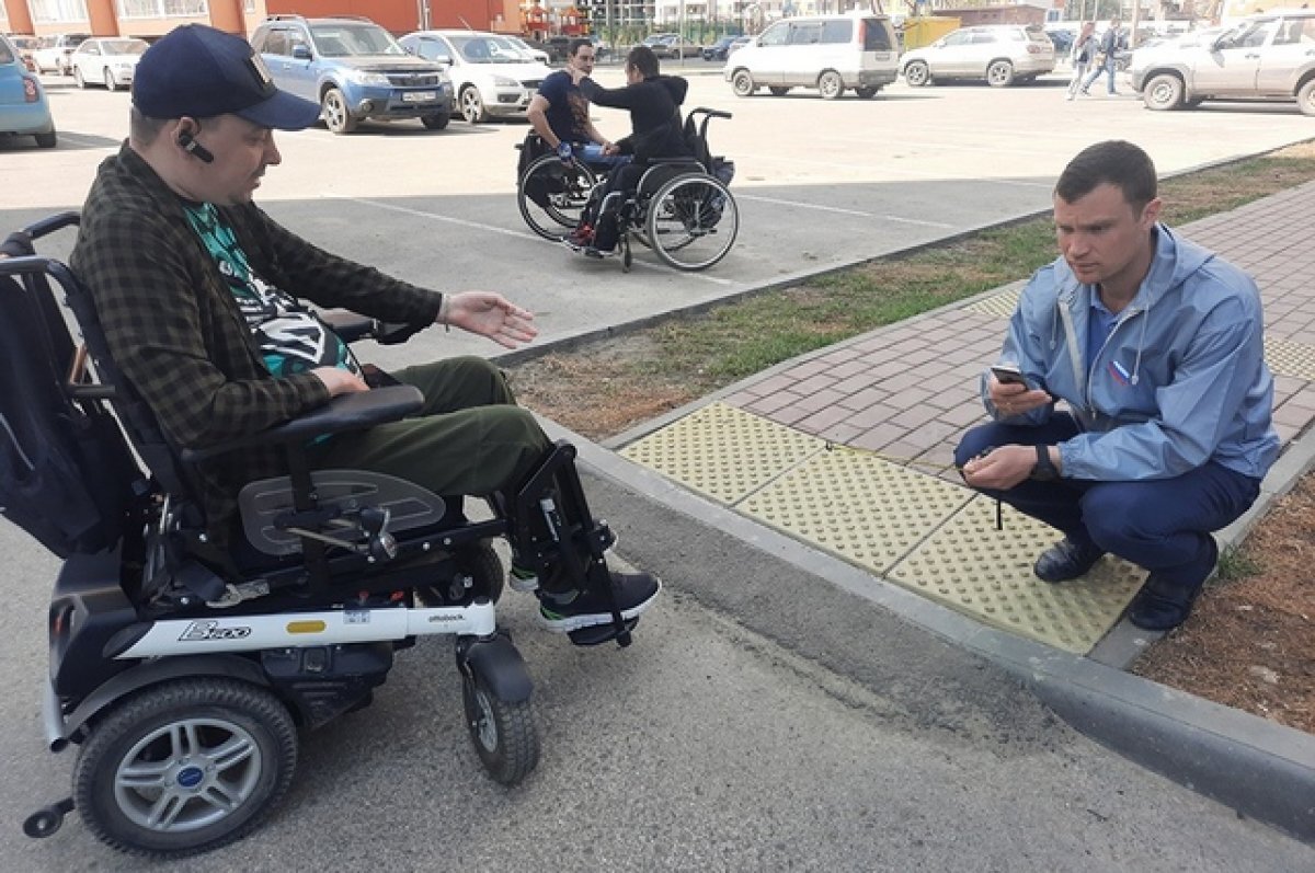   Томские инвалиды не верят властям из-за ремонта тротуаров