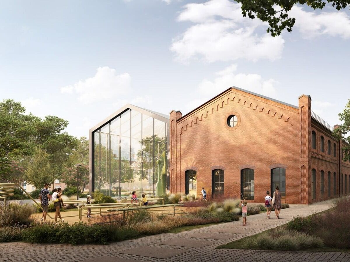    Проект реставрации исторического здания бывших вагоноремонтных мастерских Московско-Александровской железной дороги© Forma