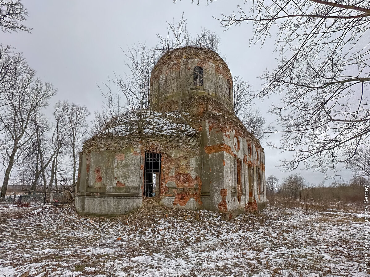 Заброшенный храм старый Оскол