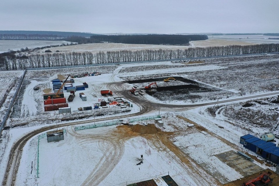     Место будущего завода. Вид сверху. Фото: octapharma-pharmimex.com