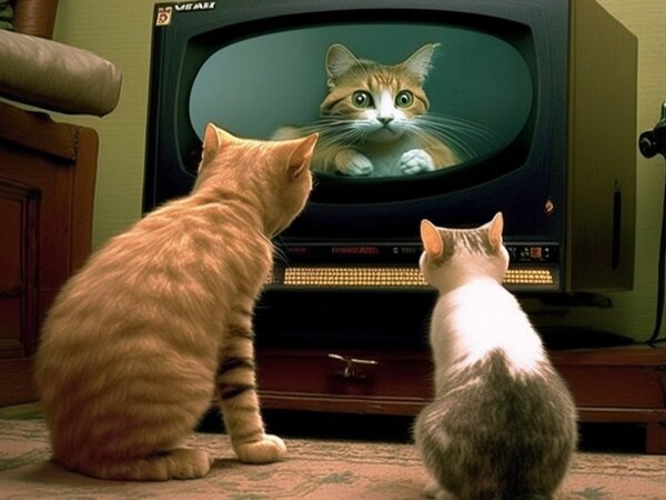 Зачем кота посадили в коробку? Иллюстрация принадлежит автору.