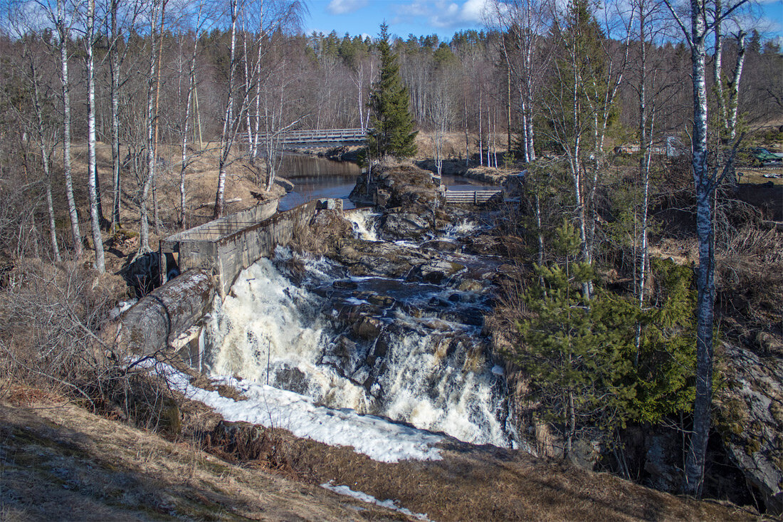 Карельский перешеек водопады