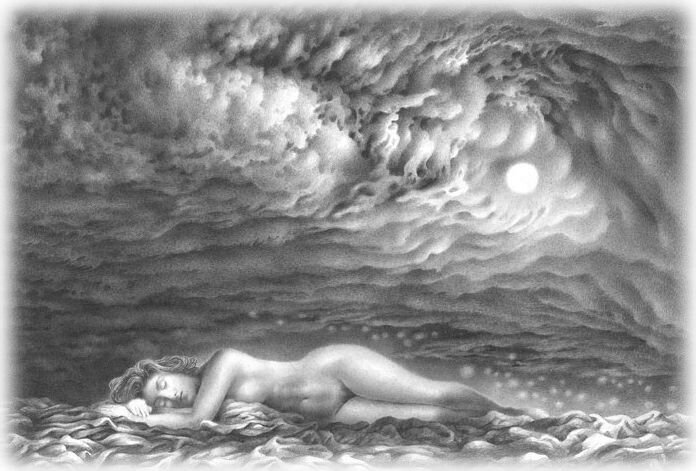 Гурам Доленджашвили (Guram-Dolendzhashvili). Луна.