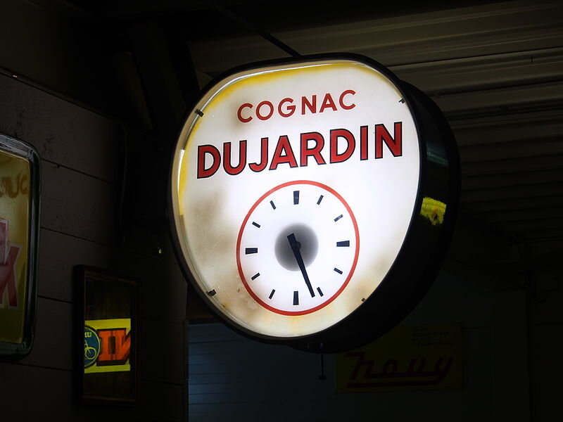 Old luminous product signs photographed in the museum Terug in de Tijd, Horn, The Netherlands. 
Alf van Beem