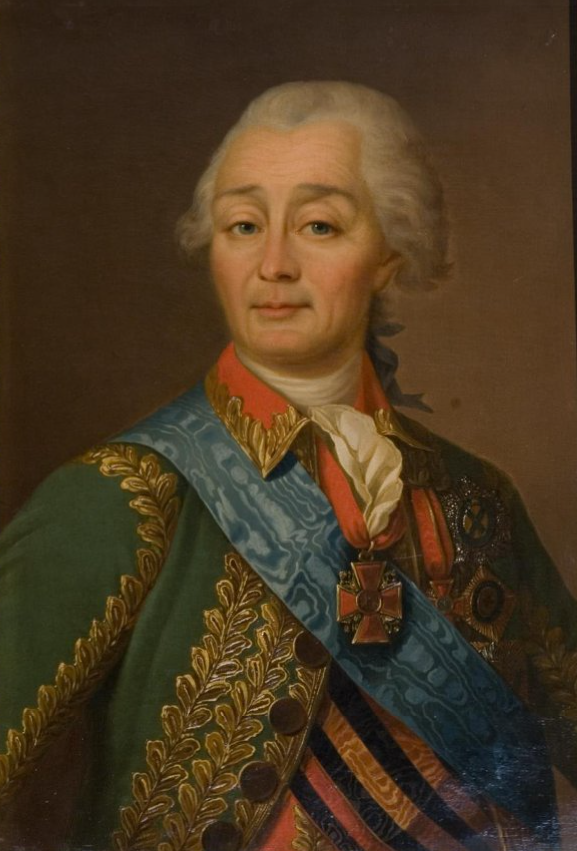 Неизвестный художник, автор копии, Аткинсон Иоганн-Август, автор оригинала, Аткинсон Д.-А. Портрет А.В. Суворова. XIX в.