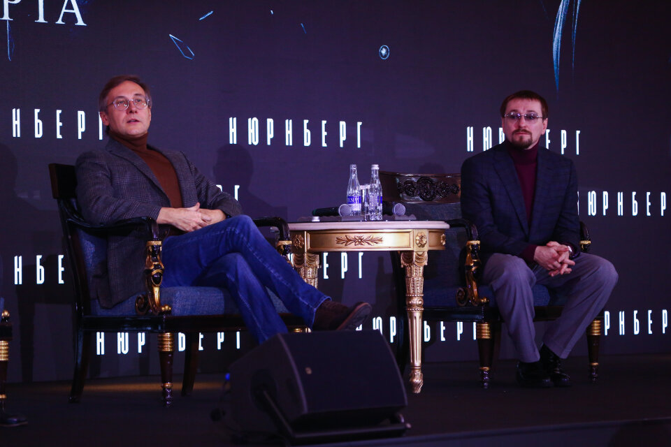 Пресс-конференция, посвященная премьере фильма «Нюрнберг». Фото: Оксана Зуйко  📷
