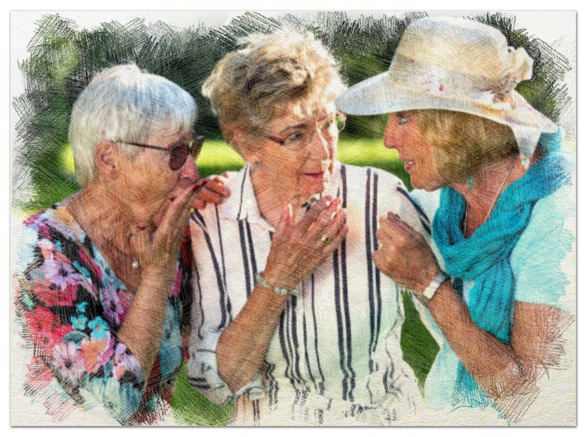 бабушка милы