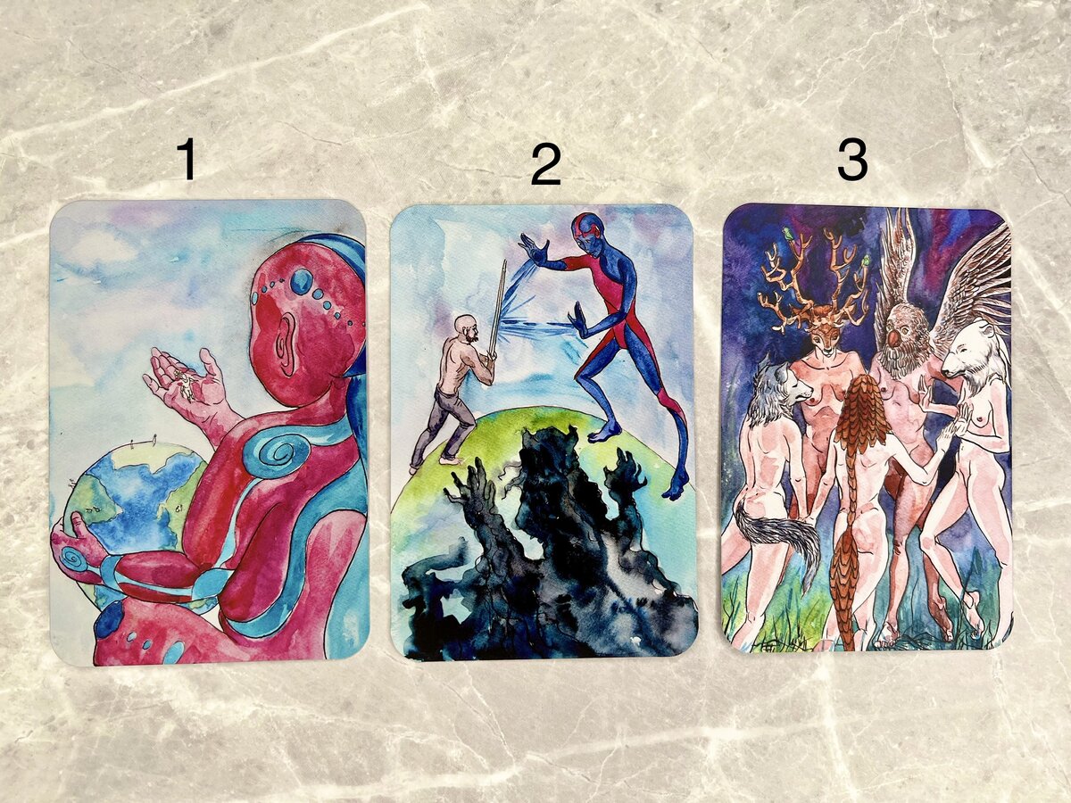 лунный серп селин таро дзен