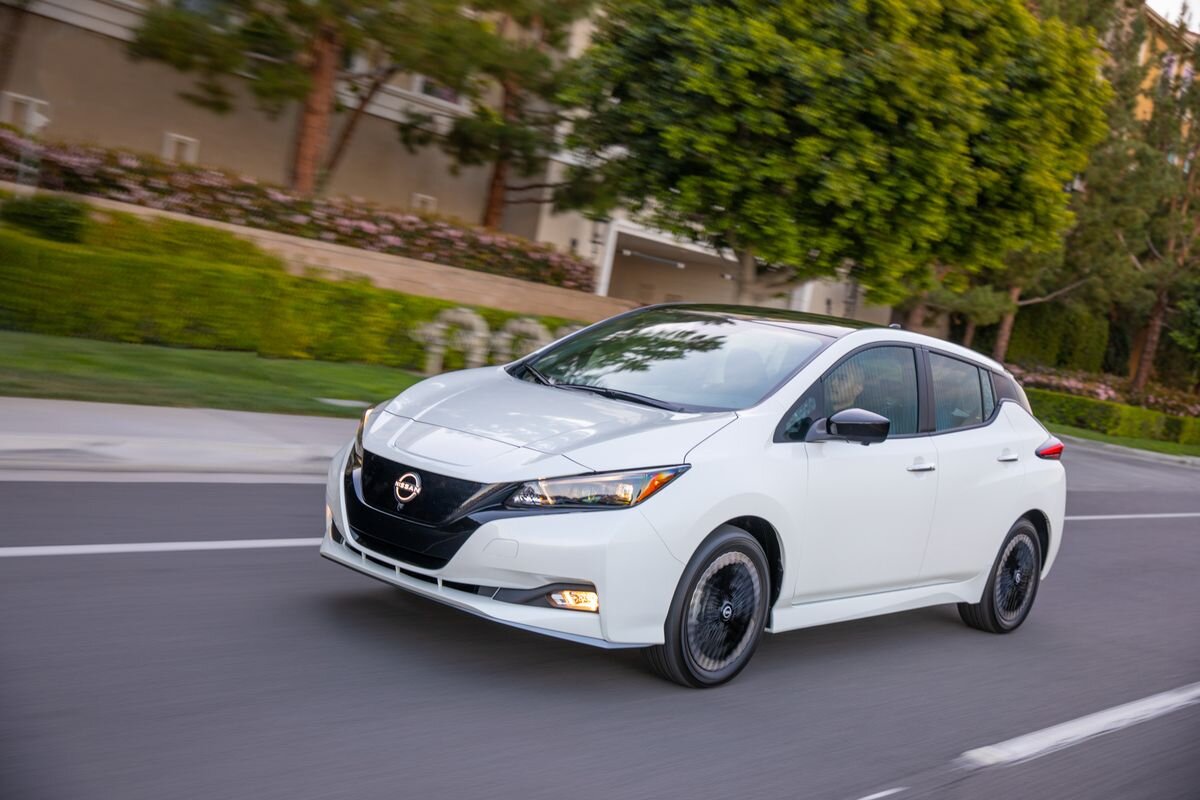    Nissan Leaf стал самым желанным электромобилем 2023 года.Nissan