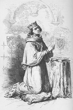 «Карл Злой». А. де Невиль, иллюстрация из книги Ф. Гизо «Популярная история Франции с древнейших времён» (1862)