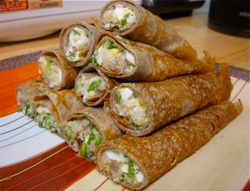 Пошаговый рецепт блинов