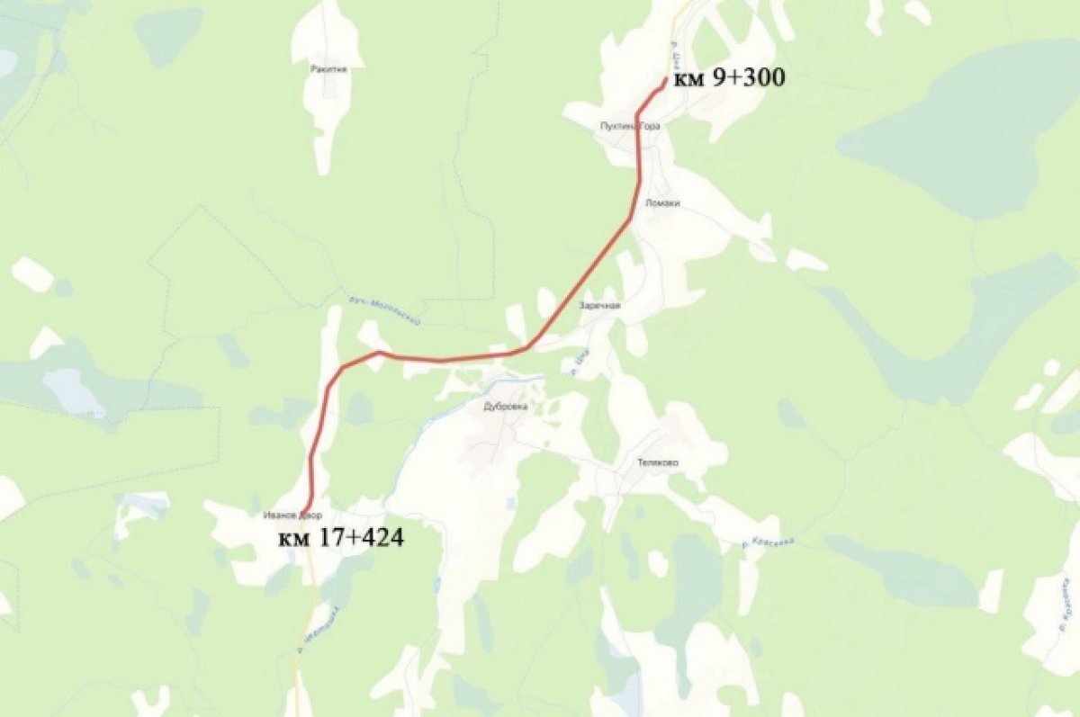    В Тверской области продолжается ремонт дорог на западе региона