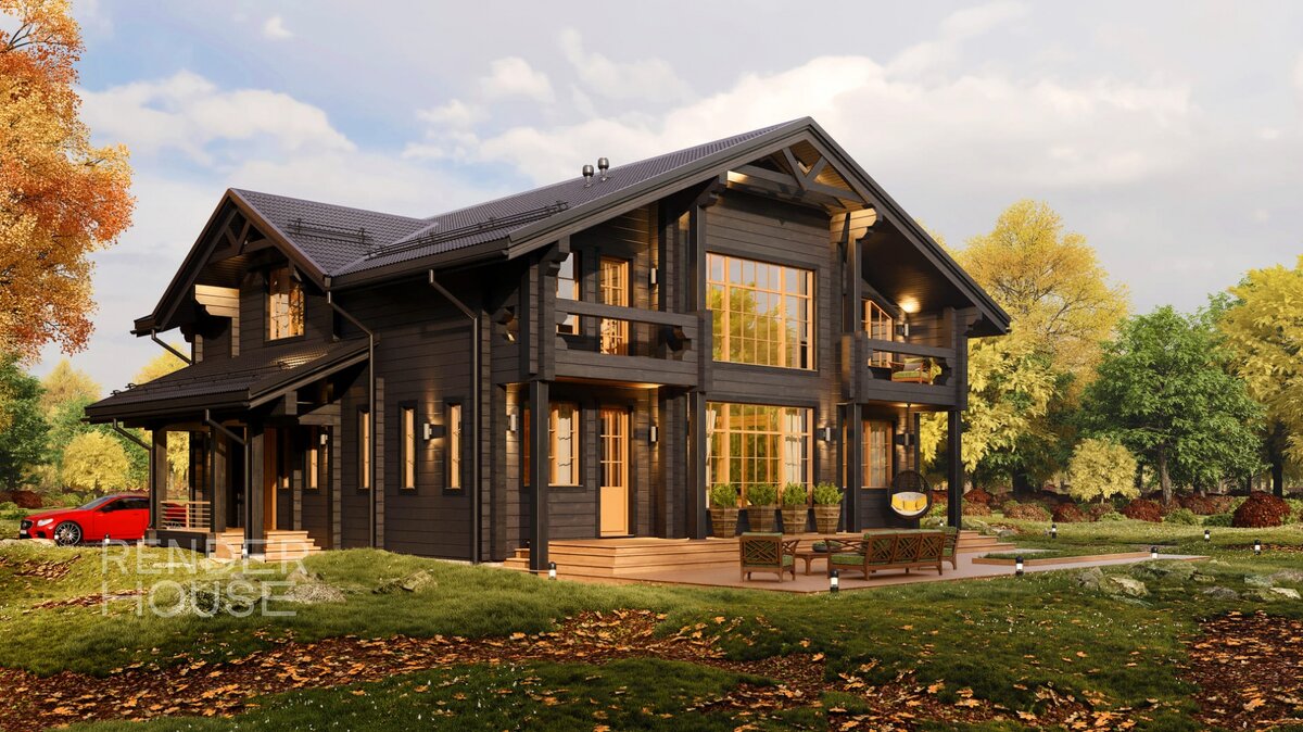 ДОМ В КИЖАХ, Render House