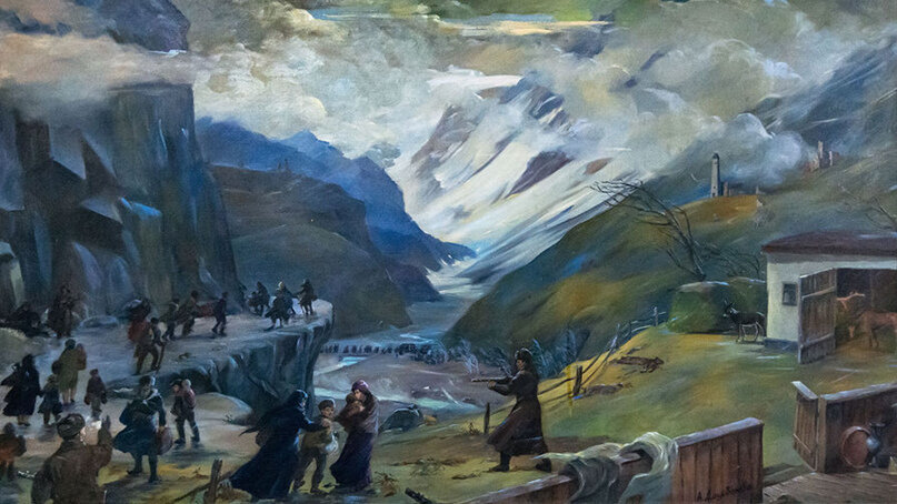 Айшет Даурбекова. Каратели
