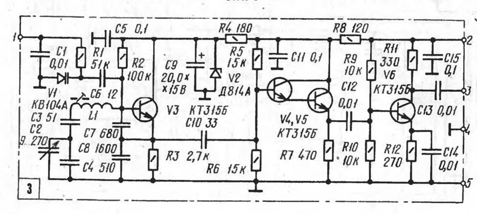 Электроника контур 80 схема