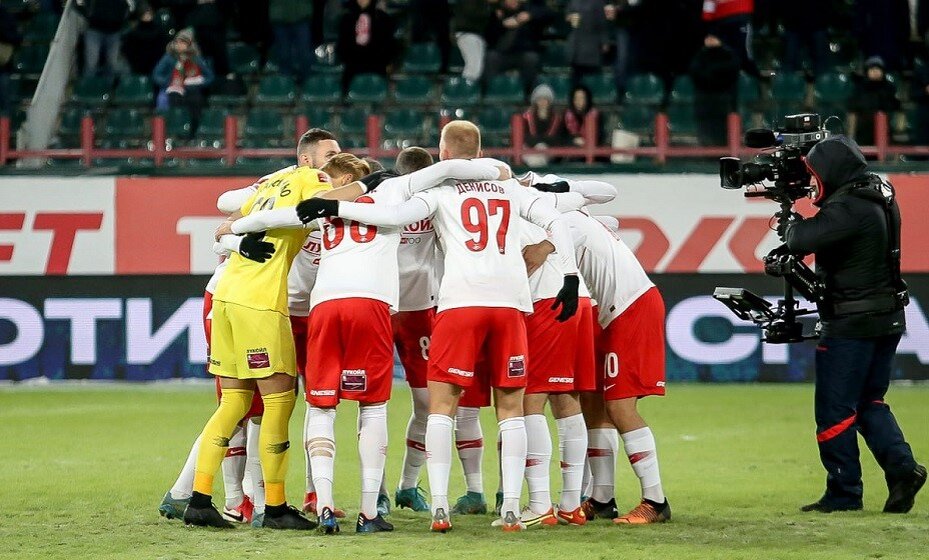    «Спартак» вышел на матч с "Локомотивом" с 11 россиянами в стартовом составе. Фото: ФК «Спартак»