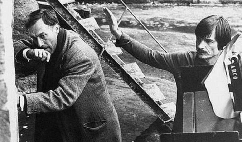     Олег Янковский во время съемок у Тарковского в фильме "Ностальгия". Фото: архив режиссера