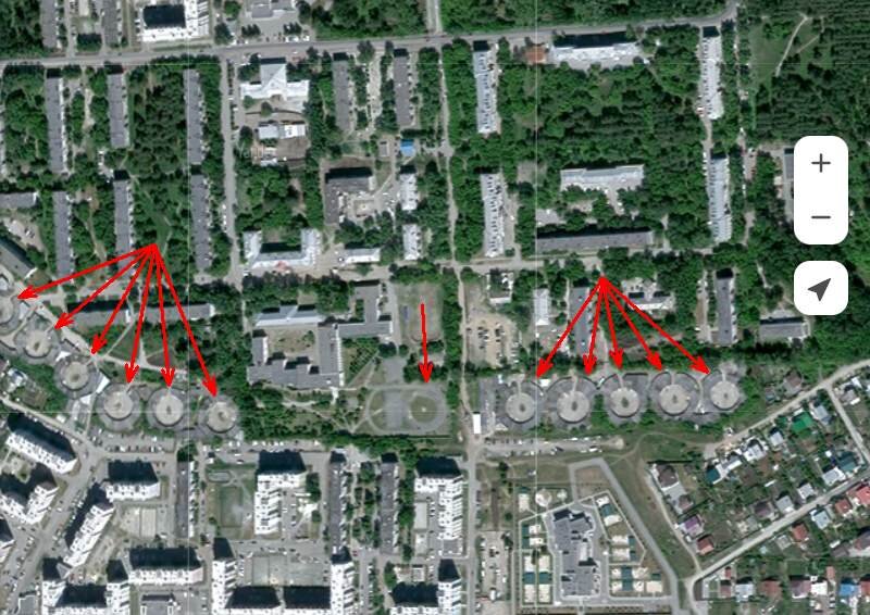 Довольно странные круги в черте города, разбудили любопытство своей необычностью, аж нос зачесался.