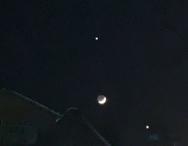    Завораживающие кадры: Луна, Венера и Юпитер сблизились над Брянском avchernov