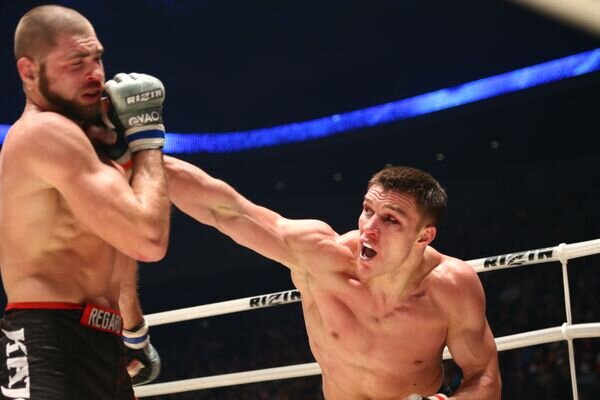 В лиге RIZIN Вадим Немков проиграл будущему чемпиону UFC чеху Иржи Прохазке