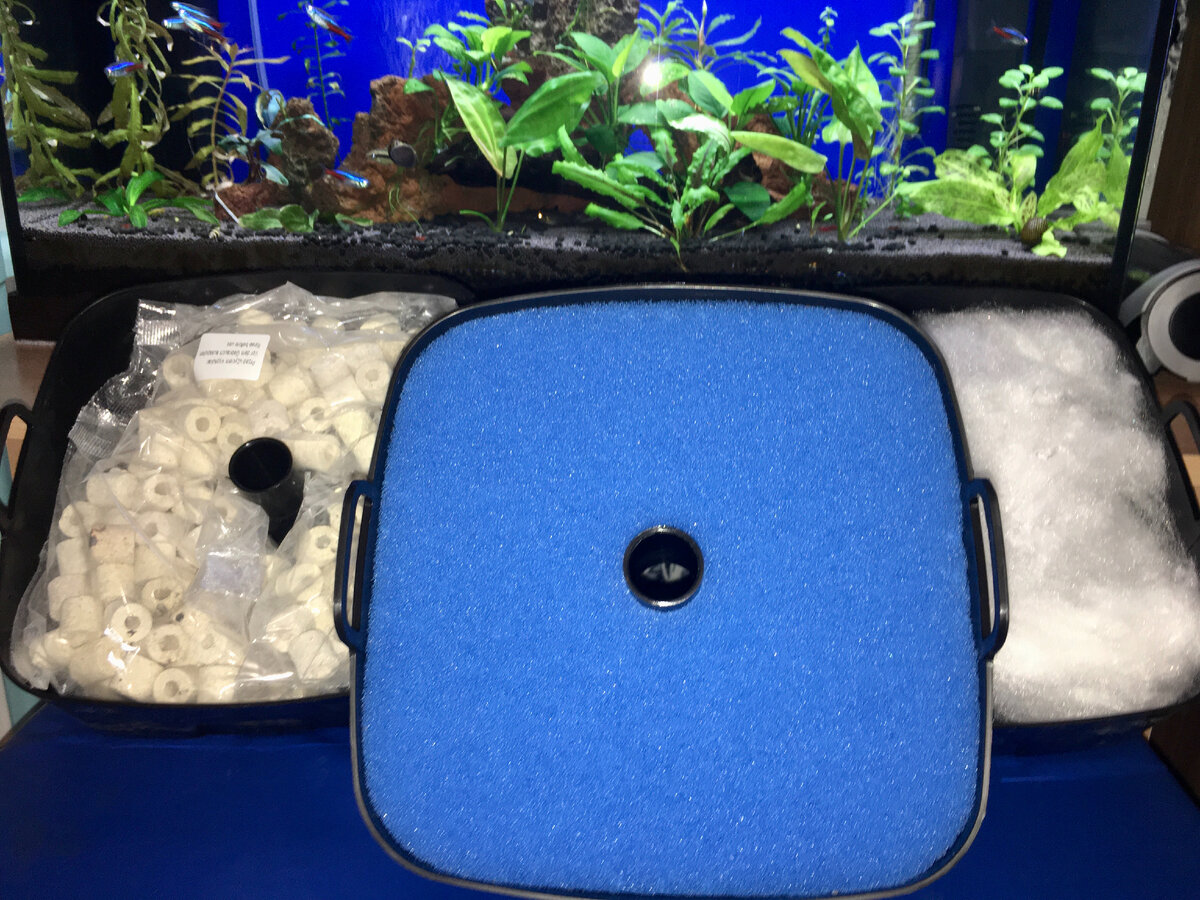 Система фильтрации для аквариума