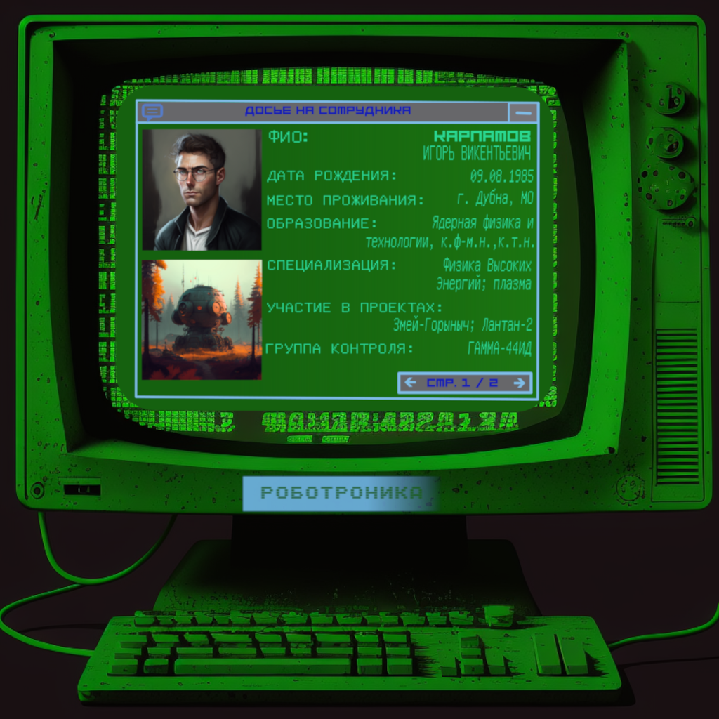 Досье на Игоря Карпатова, кандидата физико-математических и технических наук. Для Олега Лаврентьева - дядя Игорь или просто Крёстный (C) Игорь Кучаев