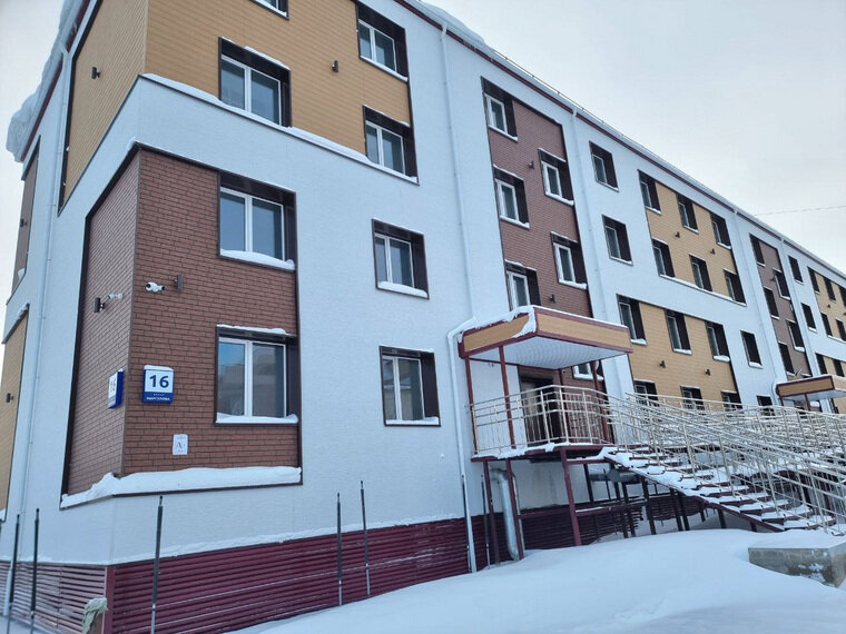    В Тазовском готовится к вводу в эксплуатацию новый жилой дом