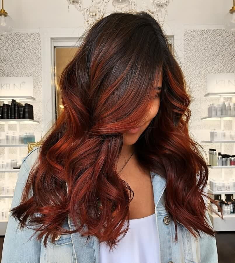 Окрашивание Ombre Hair Color