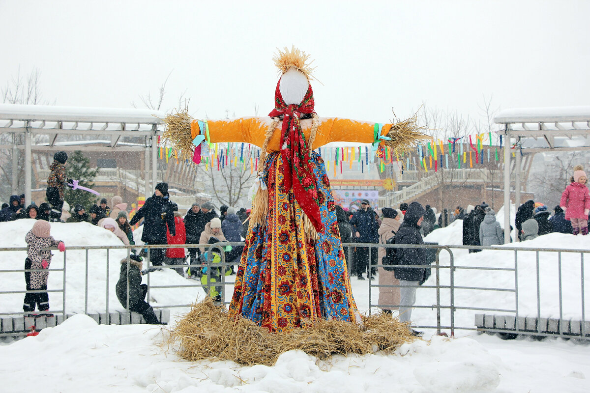 масленица в нижнем парке