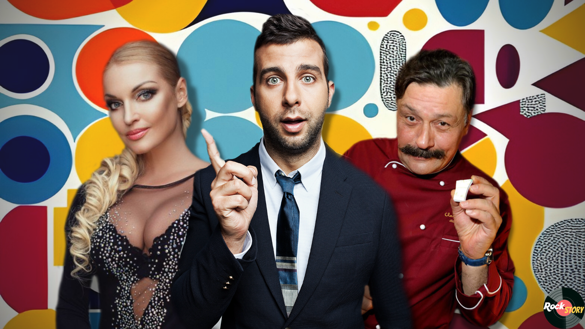 На фотографии: Анастасия Волочкова, Иван Ургант и Дмитрий Назаров 