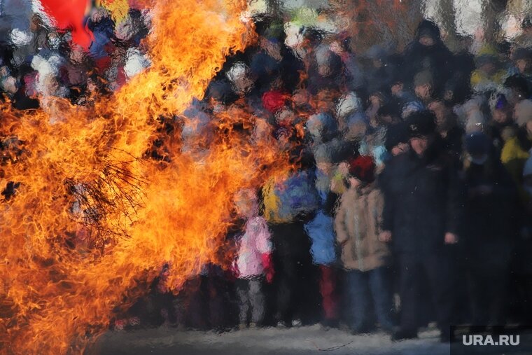    В Кургане попрощались с зимой