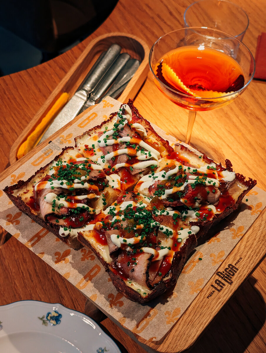 Детройтская пицца в La Biga 