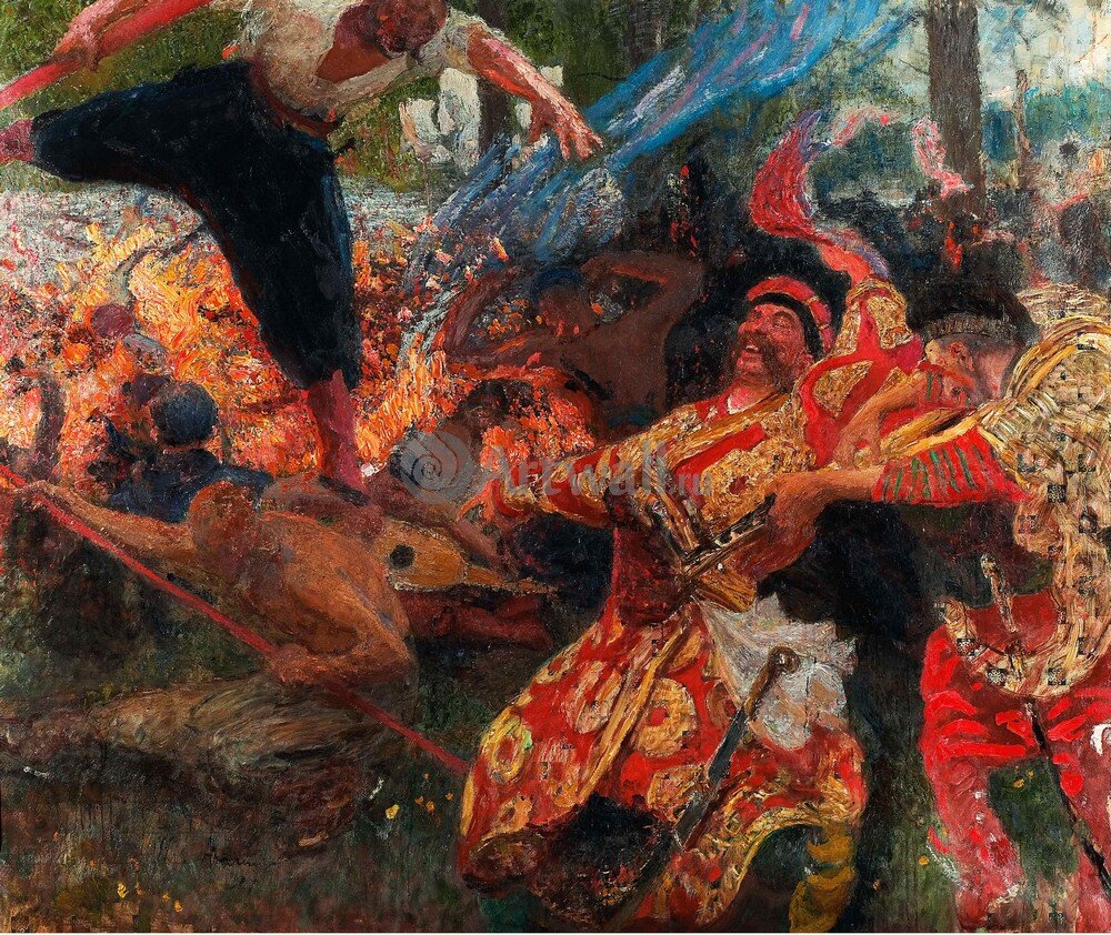 И.Е. Репин - Гопак, 1927. 