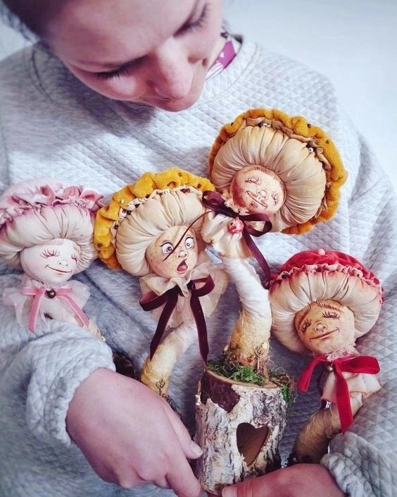 Необычные игрушки. Работы разных мастериц. | MaBo. Одежда для кукол ...