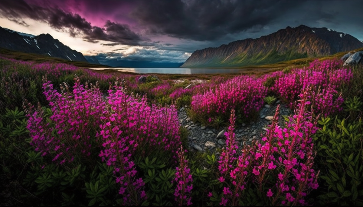 пейзаж нейросеть midjourney. Midjourney. нейросеть фото природы. горы картинки нейросетью. пейзажи от нейросетей.