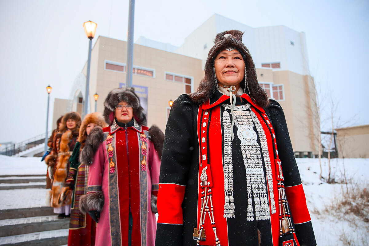 Открытие нового здания Нюрбинского театра в Якутске. Андрей Сорокин/Sputnik