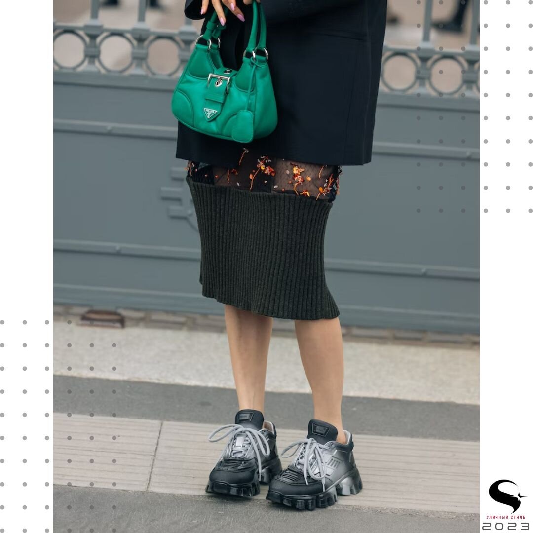 Уличный стиль на Неделе моды в Милане осень-зима 2023 такой смелый и гламурный