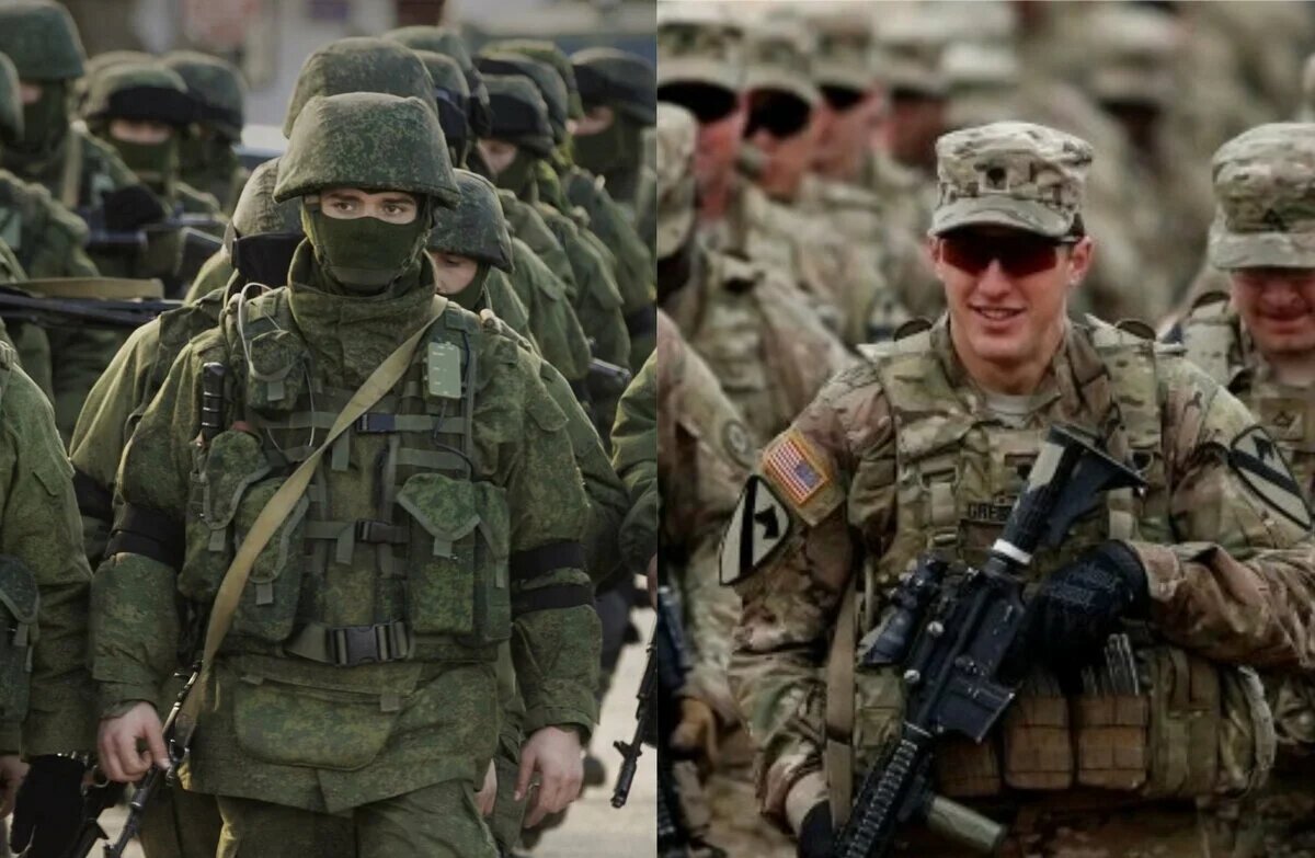 Фото россии и сша армии