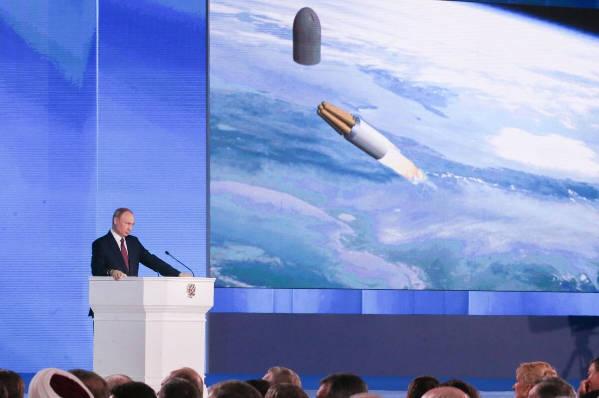 Avangard and other advanced weapons systems presented were dubbed "Putin's Cartoons"by our liberals. 