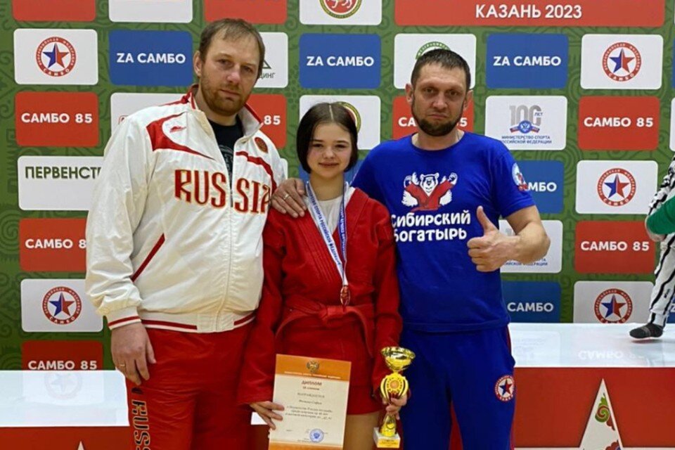     15-летняя Софья завоевала третье место на Чемпионате России в Казани. Фото: Предоставлено тренером сборной Новосибирской области