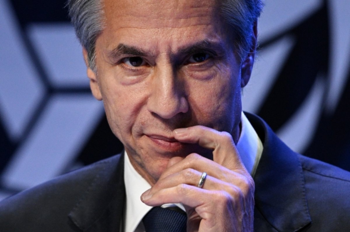    Госсекретарь США Энтони Блинкен.