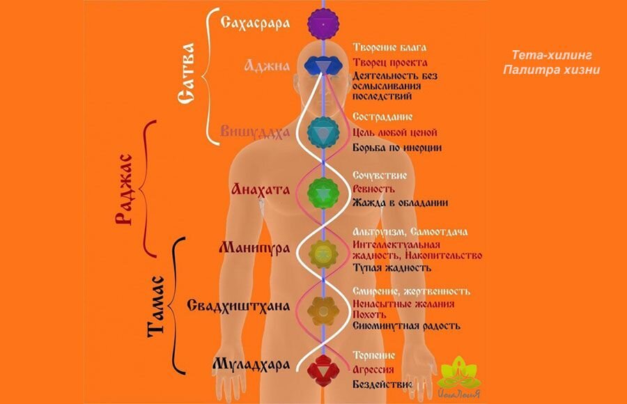 Как определить заблокированные чакры