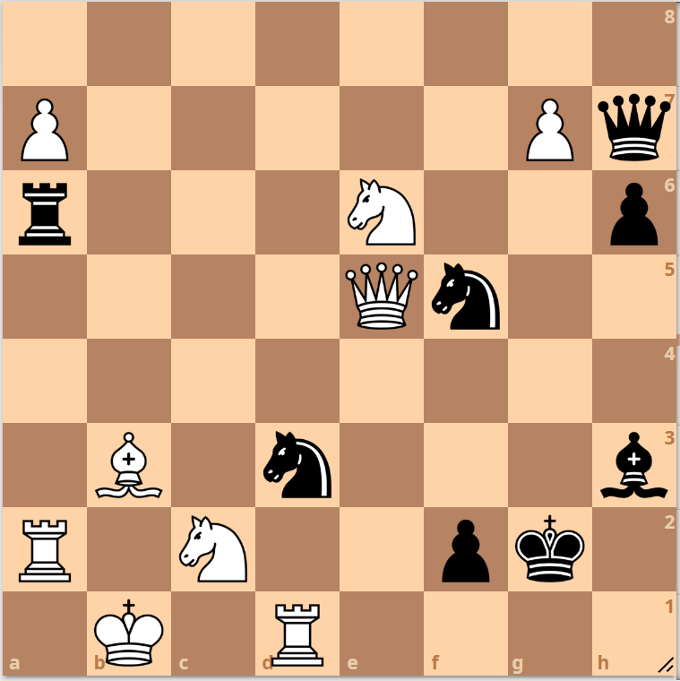 мат в 1 ход, ход белых