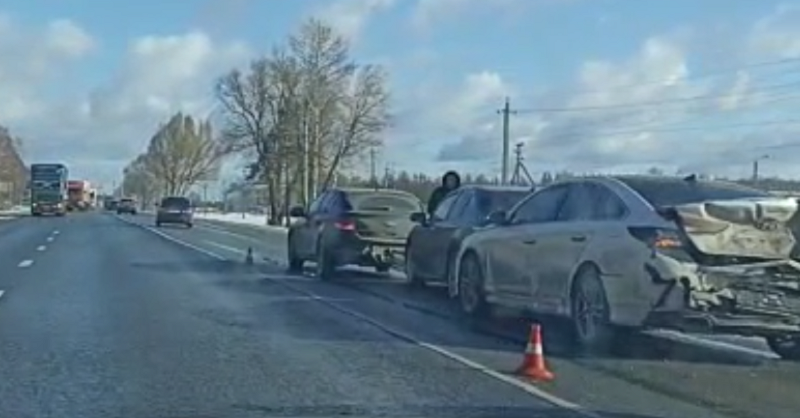    У злополучной Добруни произошло массовое ДТП, есть пострадавшие avchernov