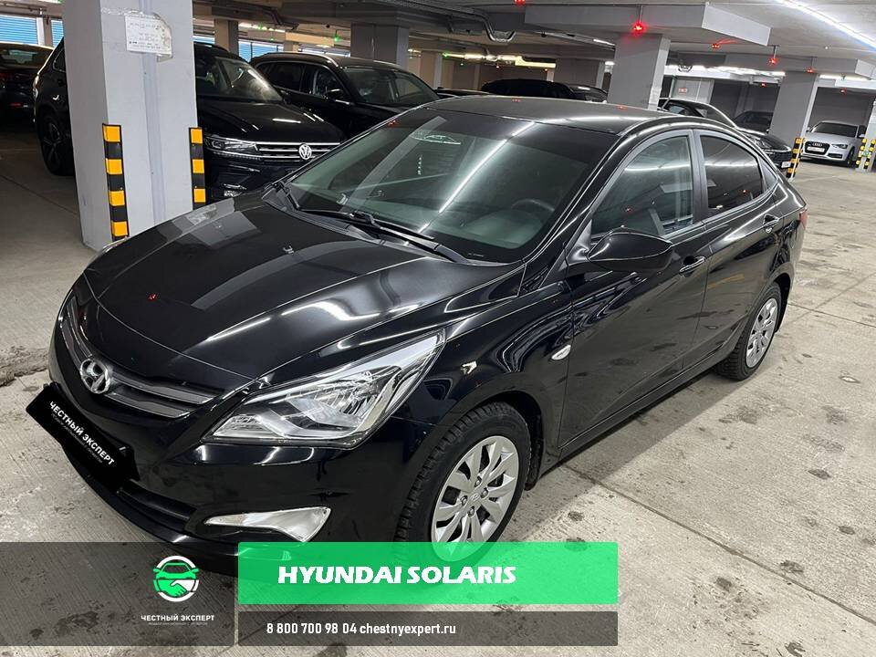 Hyundai Solaris 1 поколение рестайлинг